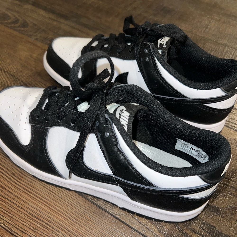 Basically new Panda Nike dunks! Only worn twice. Women’s size 7.5
